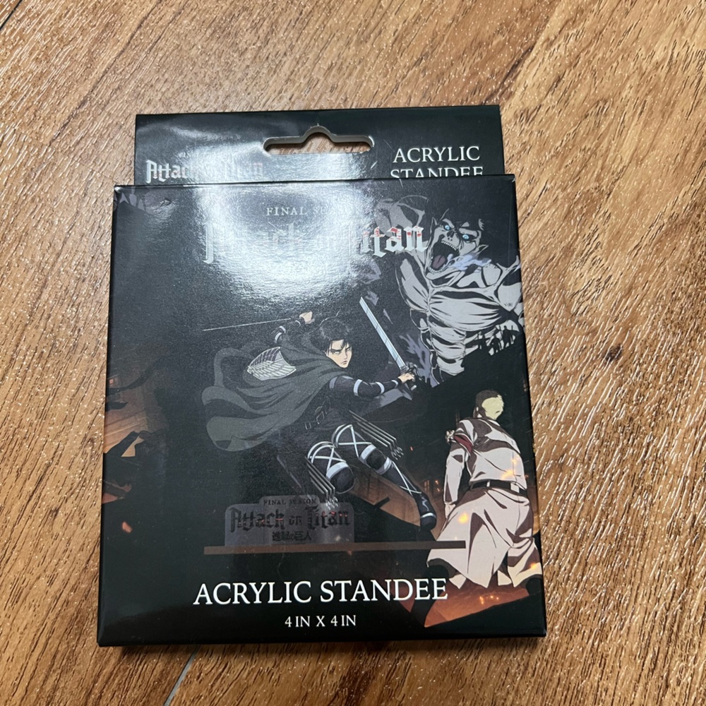 Attack on Titan Levi acrylic art stand